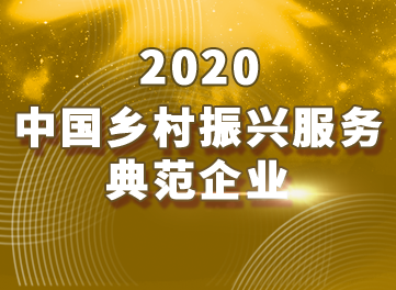 2020 中国乡村振兴服务典范企业