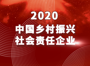 2020 中国乡村振兴社会责任企业
