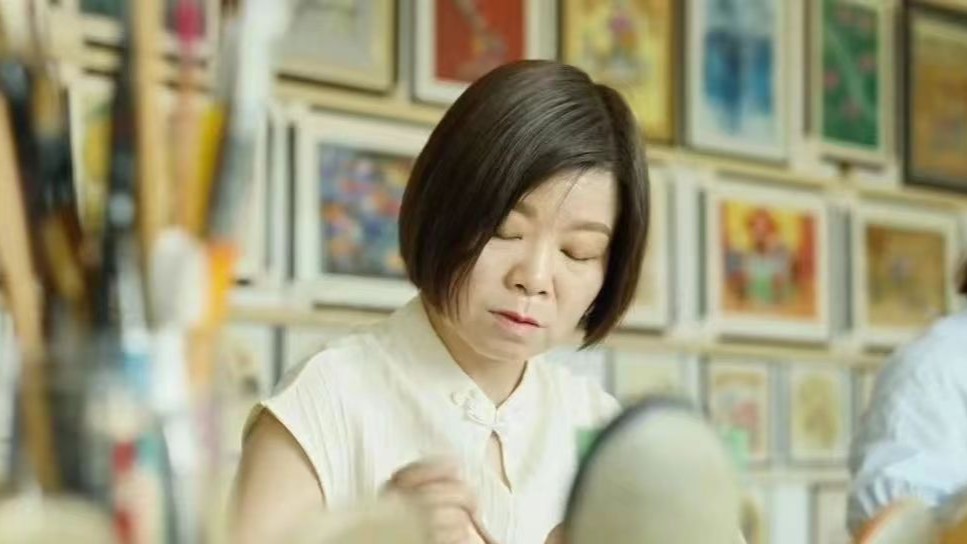 共和国75周年礼赞丨一墙画作，“画”活鄠邑
