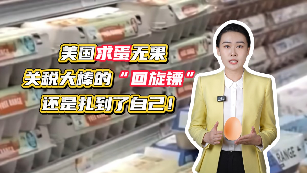 美国闹“蛋荒”，求蛋无果，关税大棒的“回旋镖”还是对准了自己！