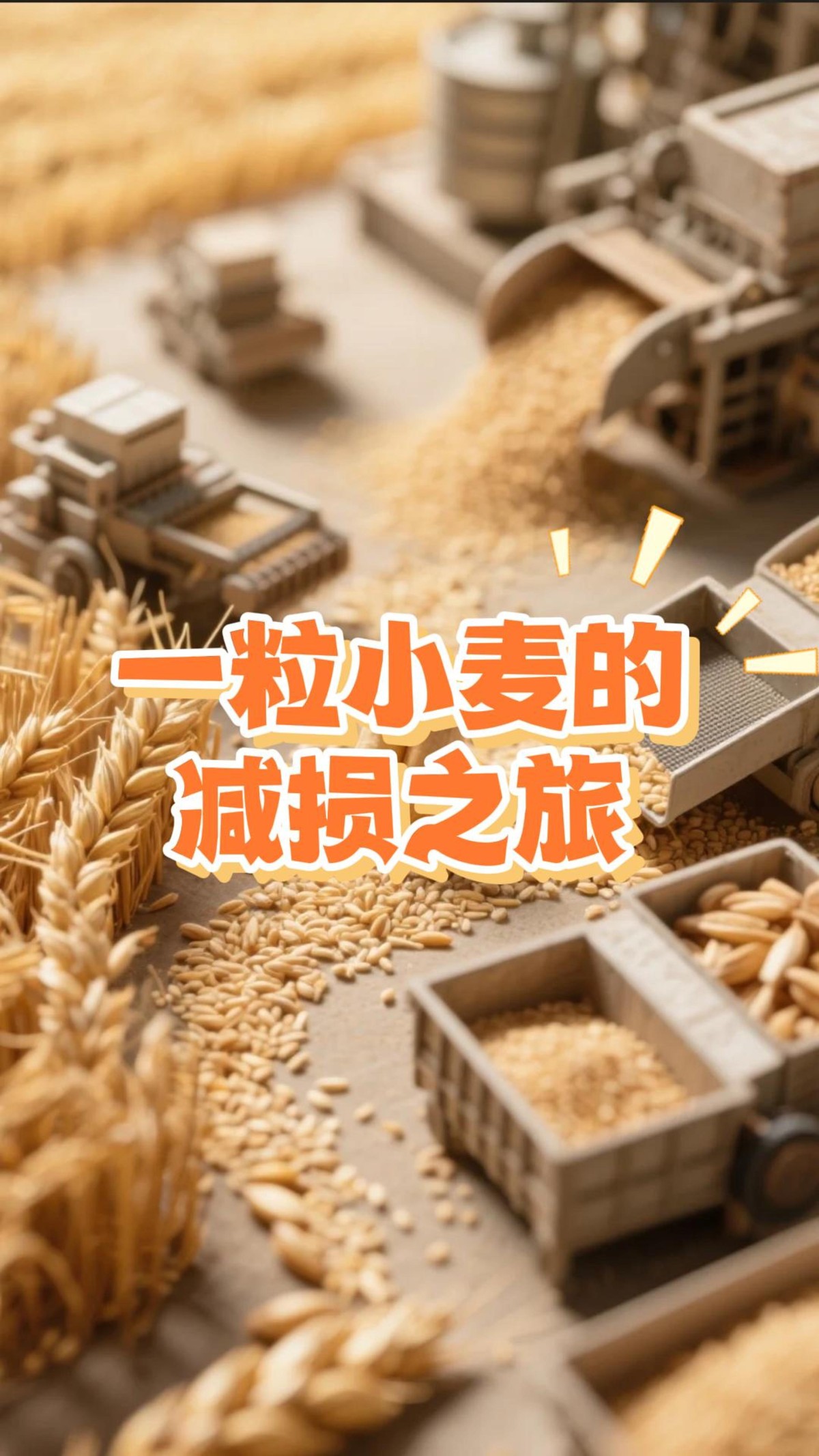 一粒小麦的减损之旅