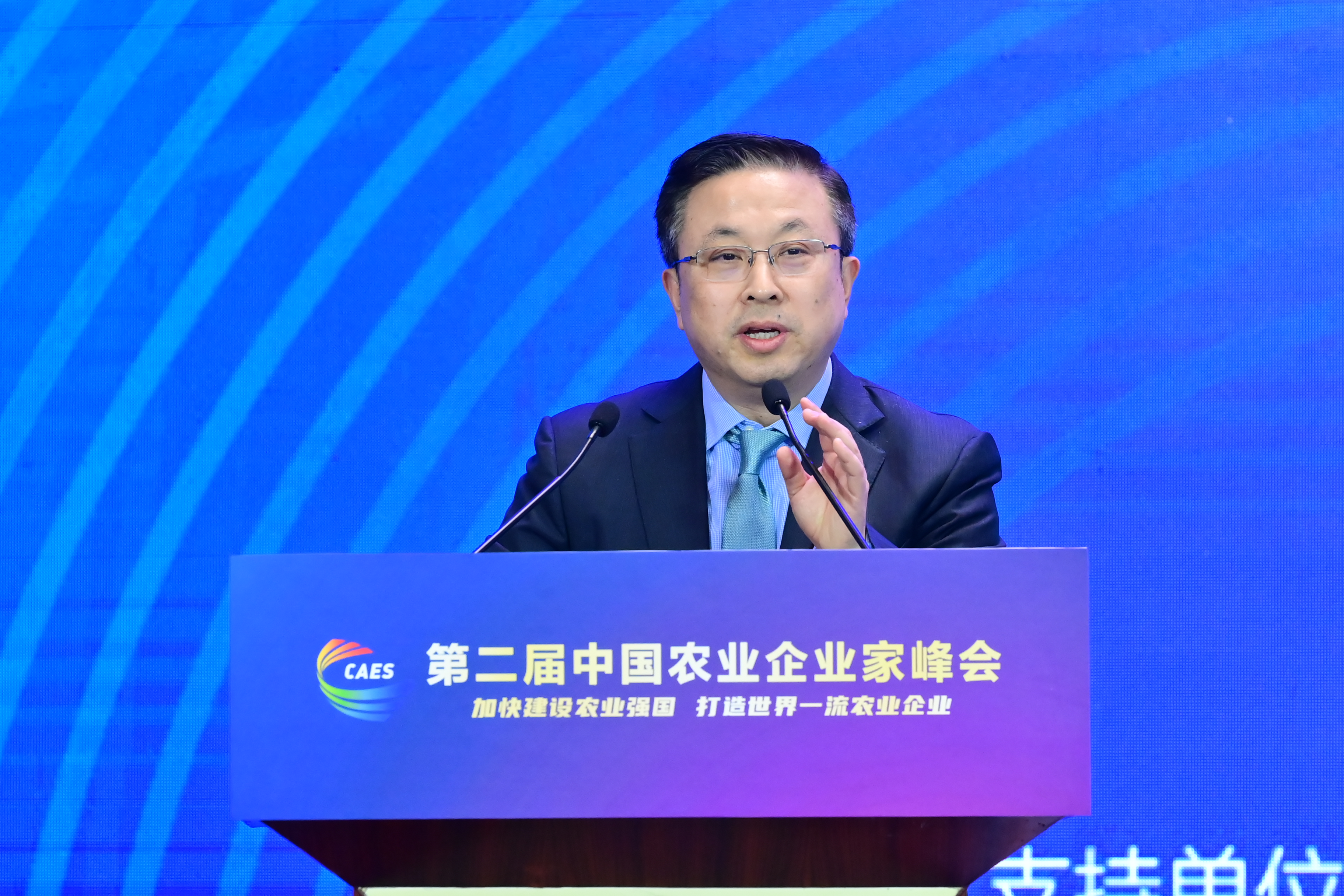 中国建设银行乡村振兴金融部总经理吴敏发言