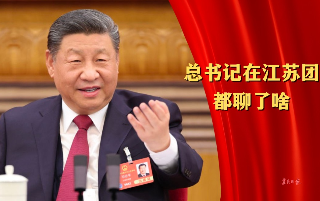 习近平总书记3月5日下午参加他所在的十四届全国人大三次会议江苏代表团审议，都聊了啥？