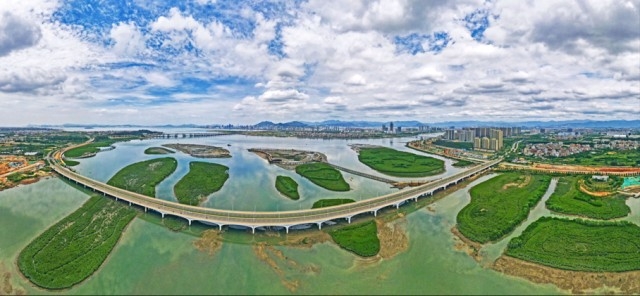 福建厦门下潭尾滨海湿地生态公园新面貌